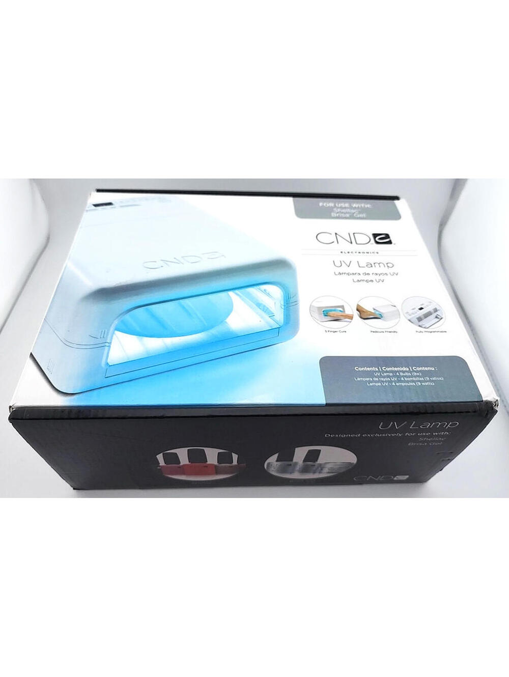 CND UV Lamp 110V (CND08200) • For Shellac & Brisa Gel • Professional Nail Dryer